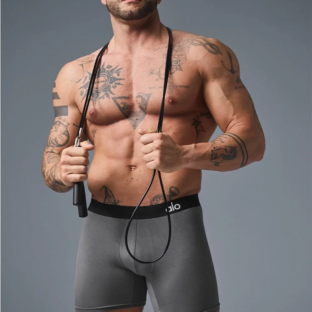 ALO Yoga Men's Grey Day and Night Boxer Briefs